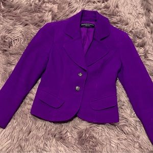 Purple Dana Buchman petite blazer
